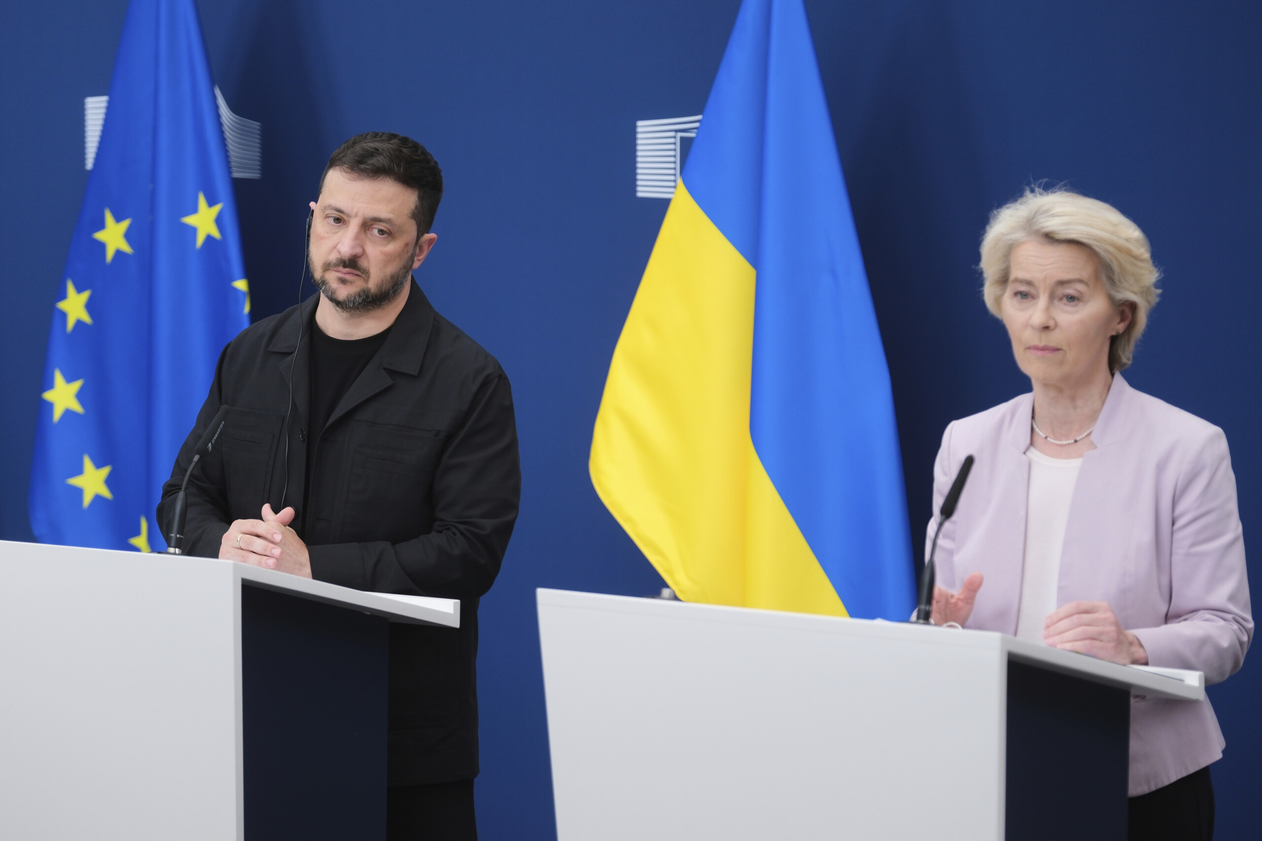 ukraine von der leyen speaks to zelensky 20th package of sanctions against moscow coming soon scaled