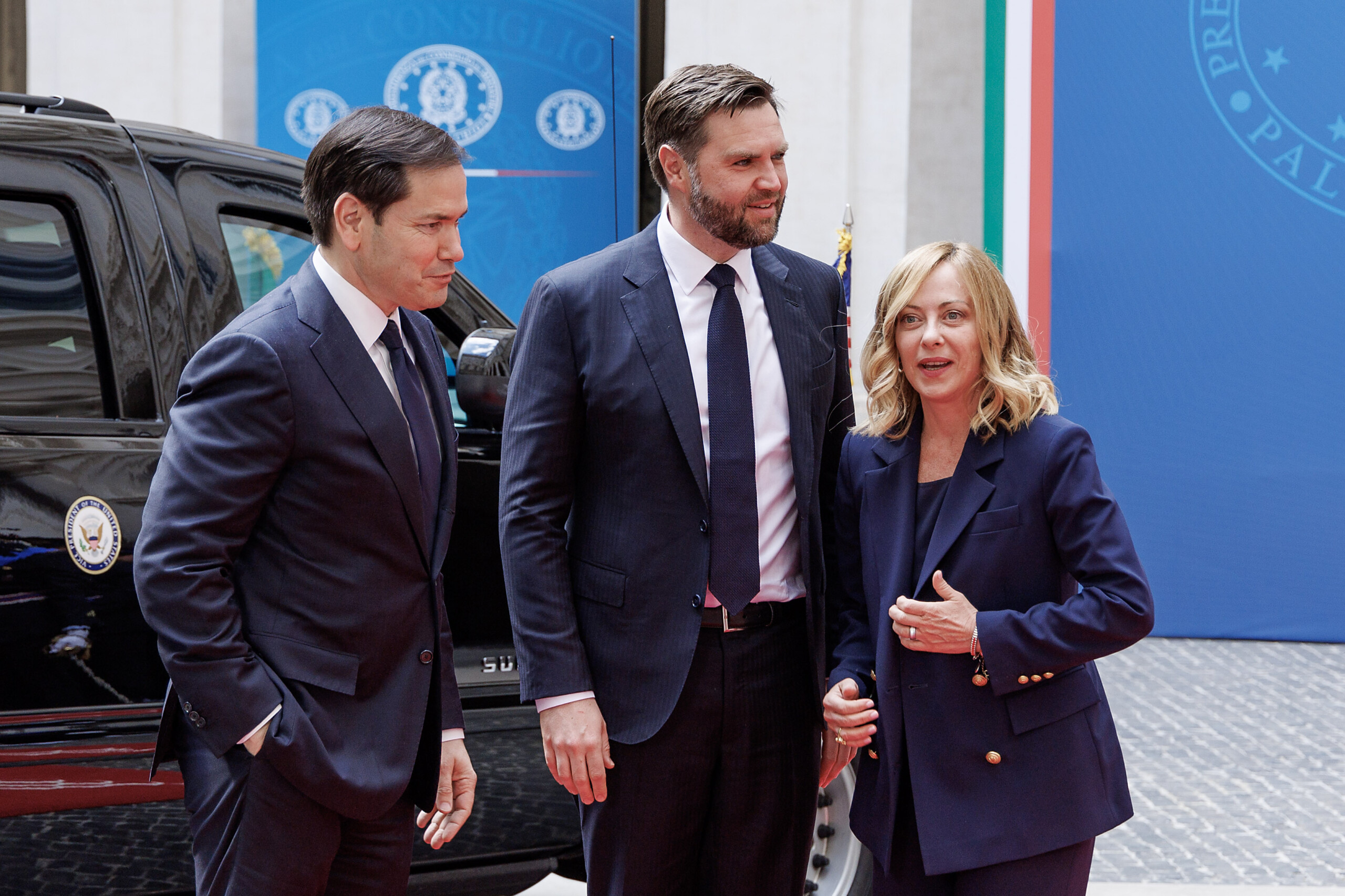 milan cortina meloni welcomes vance i am focusing on cooperation and international issues scaled