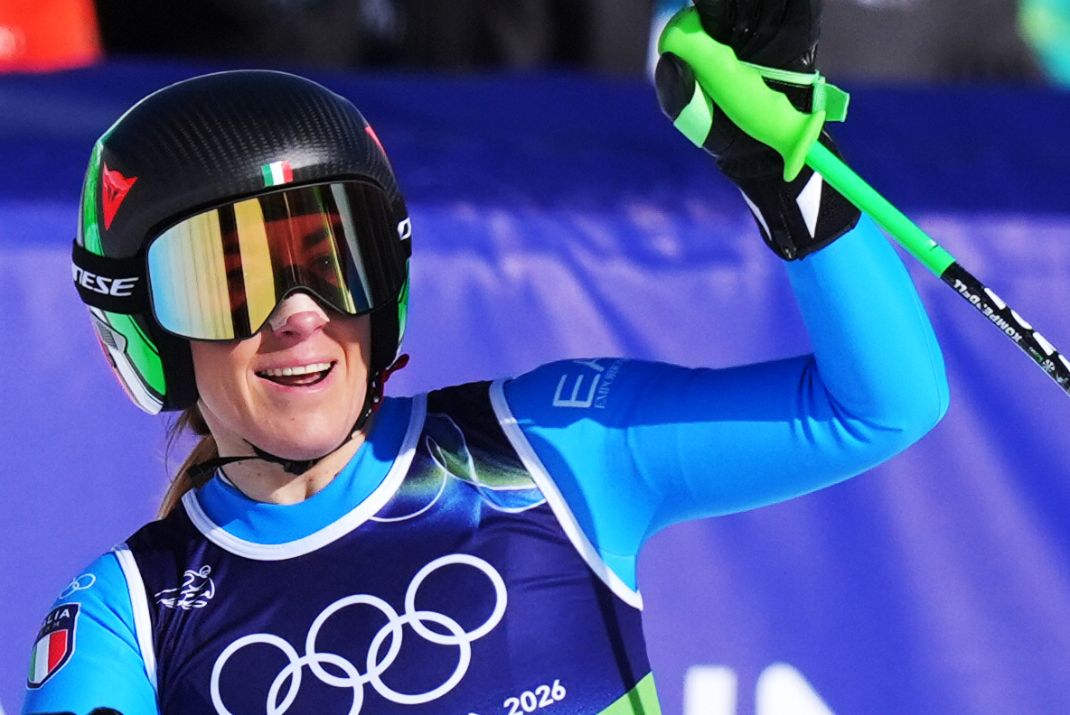 milan cortina goggia wins bronze in womens downhill