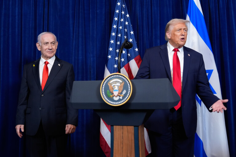 middle east trump after meeting with netanyahu huge progress in gaza