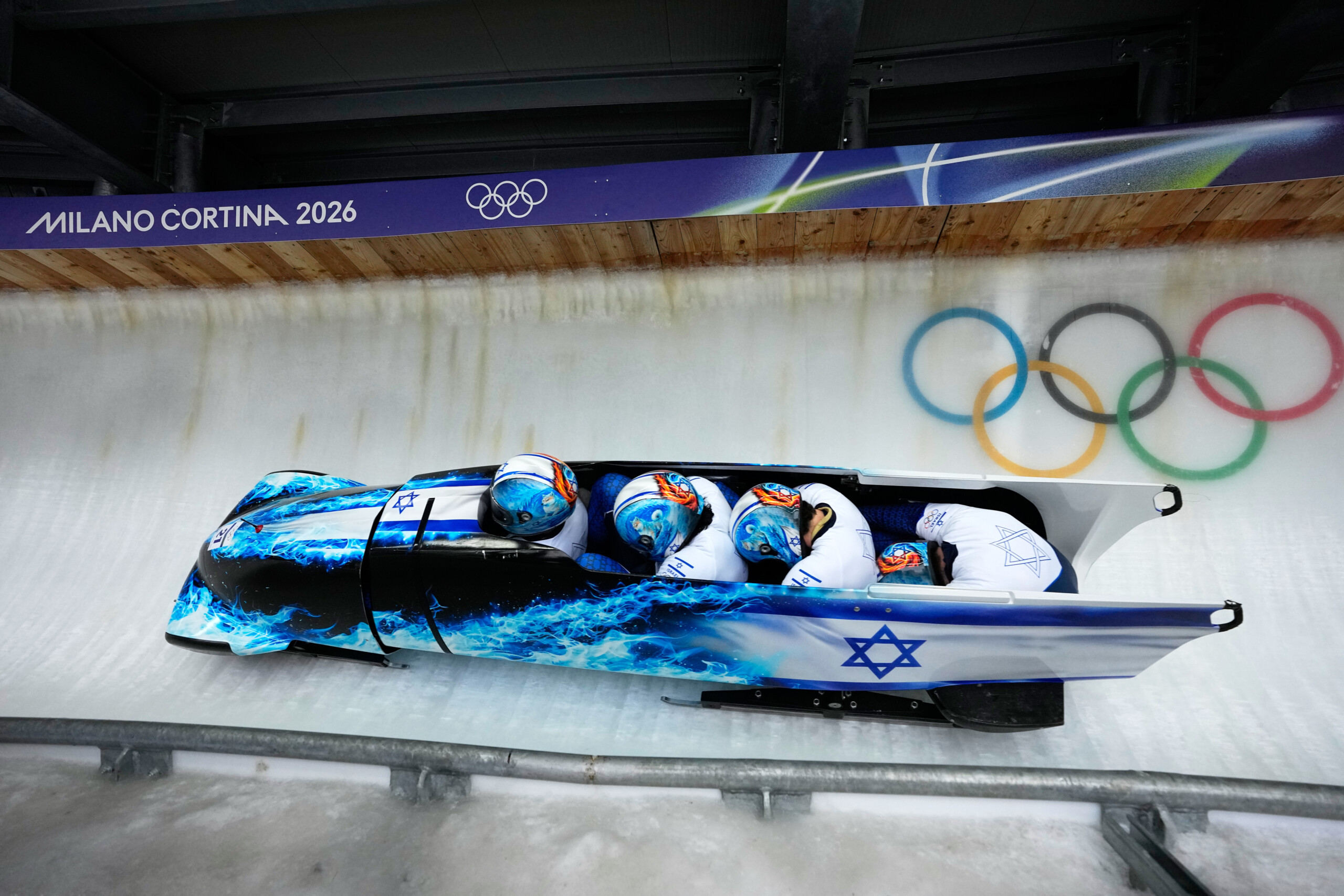 Milan-Cortina: Rai shows Israeli bobsleigh descent, apologies during commentary 1 milan cortina rai shows israeli bobsleigh descent apologies during commentary scaled