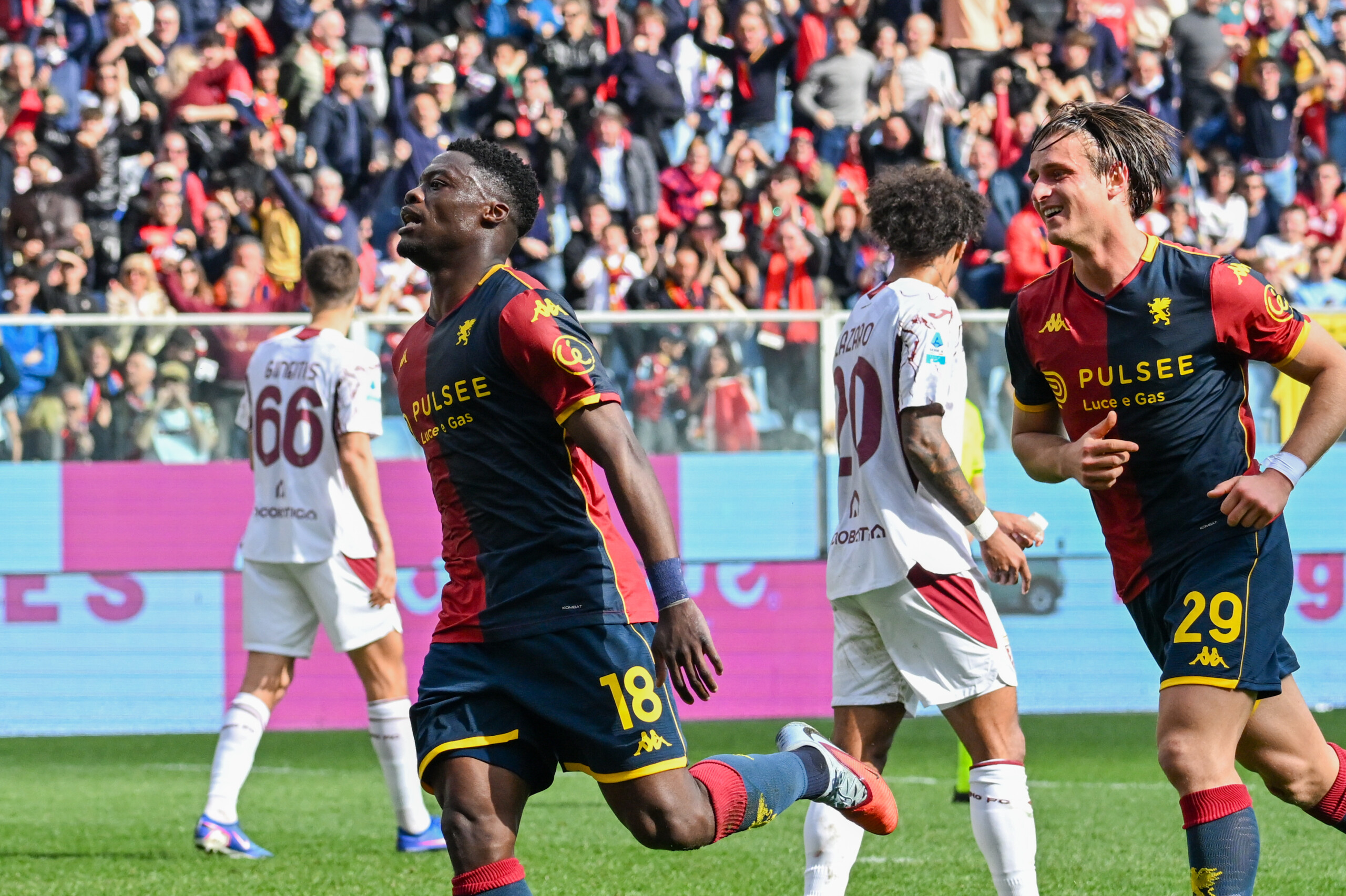 serie a genoa thrash torino 3 0 in early kick off drawing level with the granata scaled