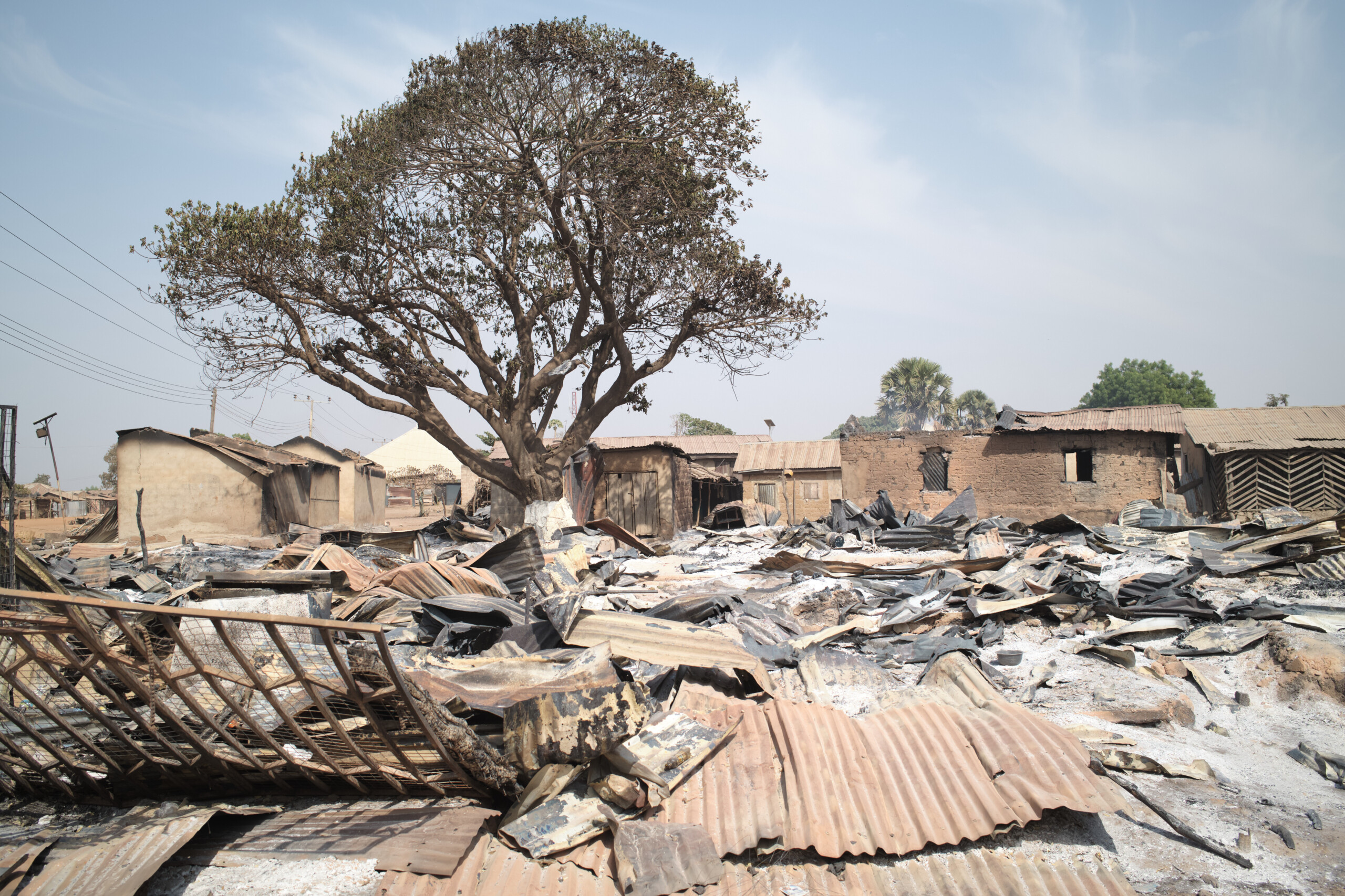 nigeria 38 victims after armed group raid in the north west of the country scaled