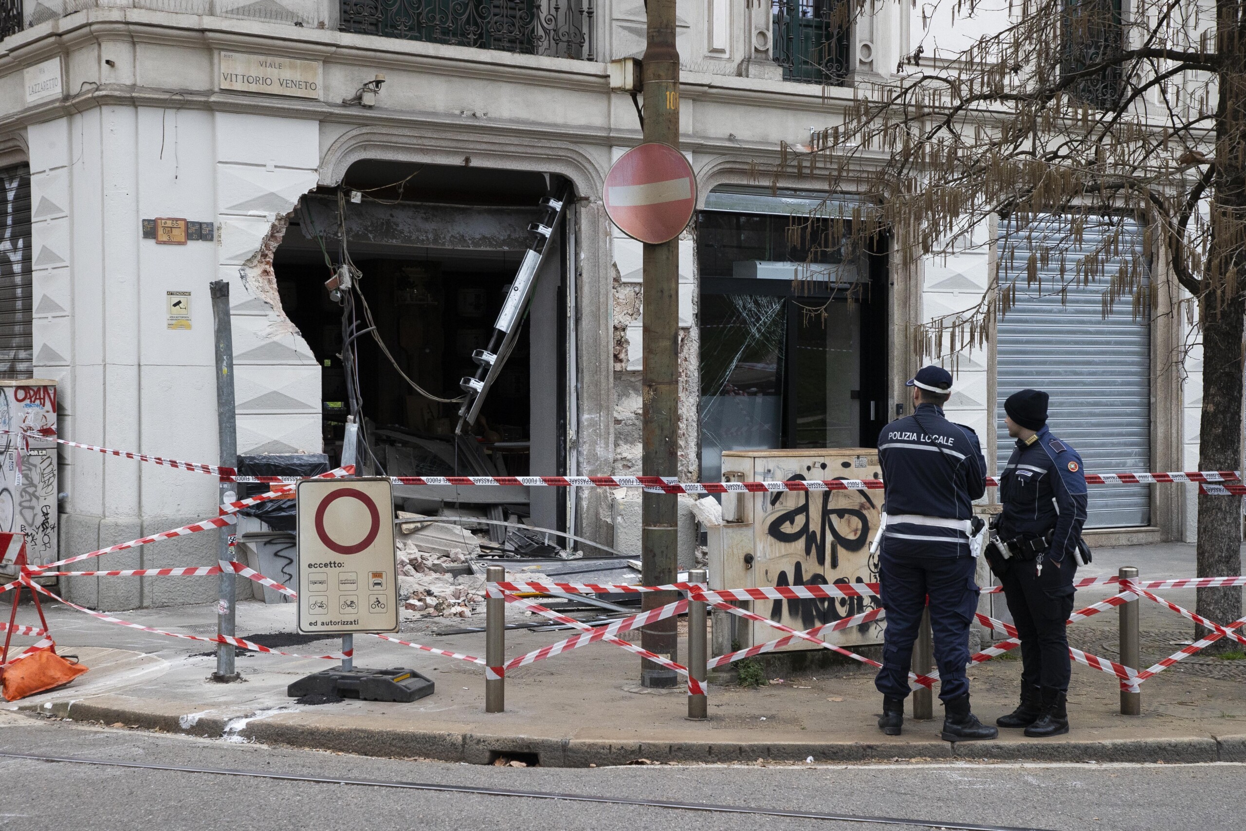 tram derails in milan driver investigated for railway disaster scaled