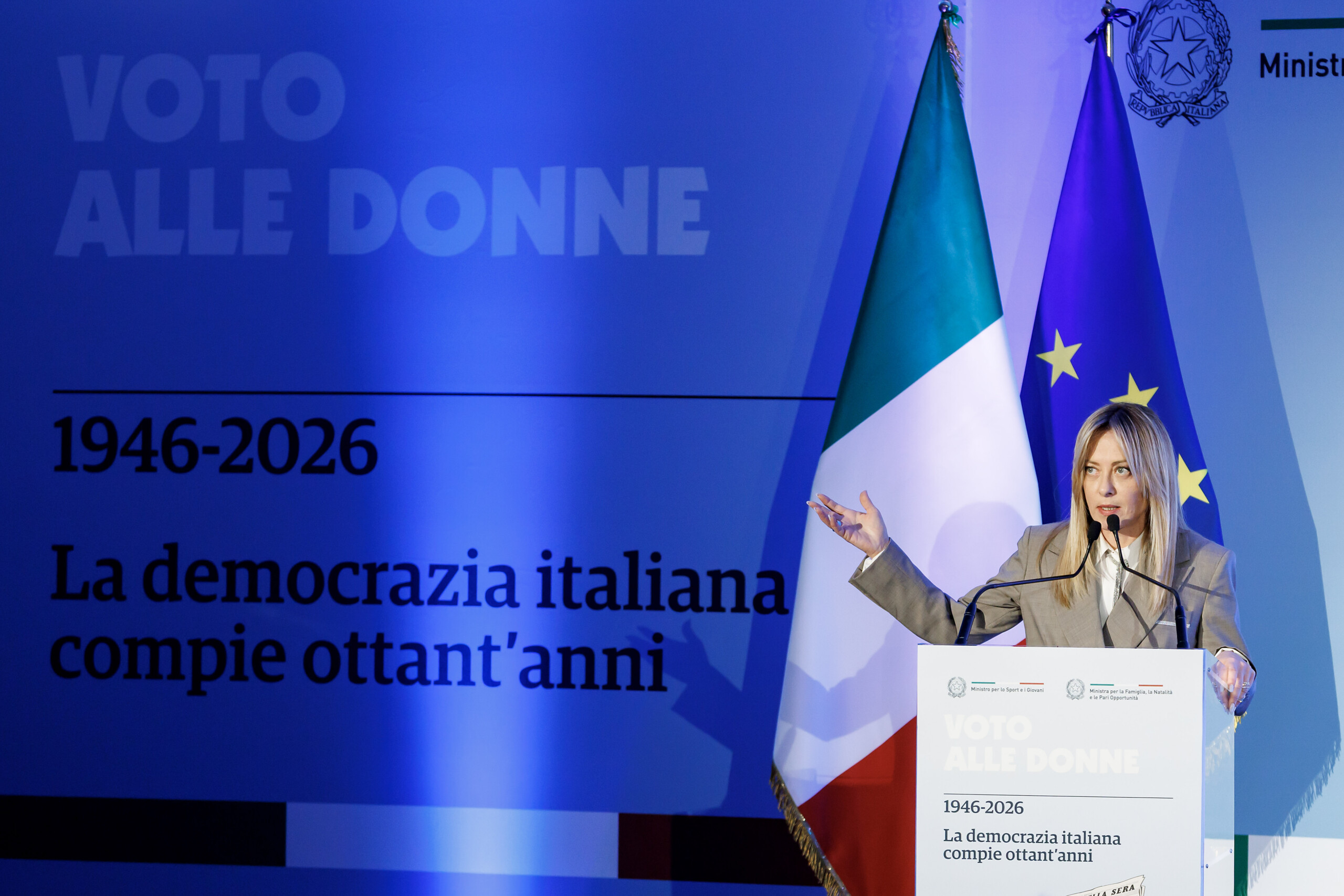 Rights, Meloni: "Equality is not a concession, women do not need quotas" 1 rights meloni equality is not a concession women do not need quotas scaled