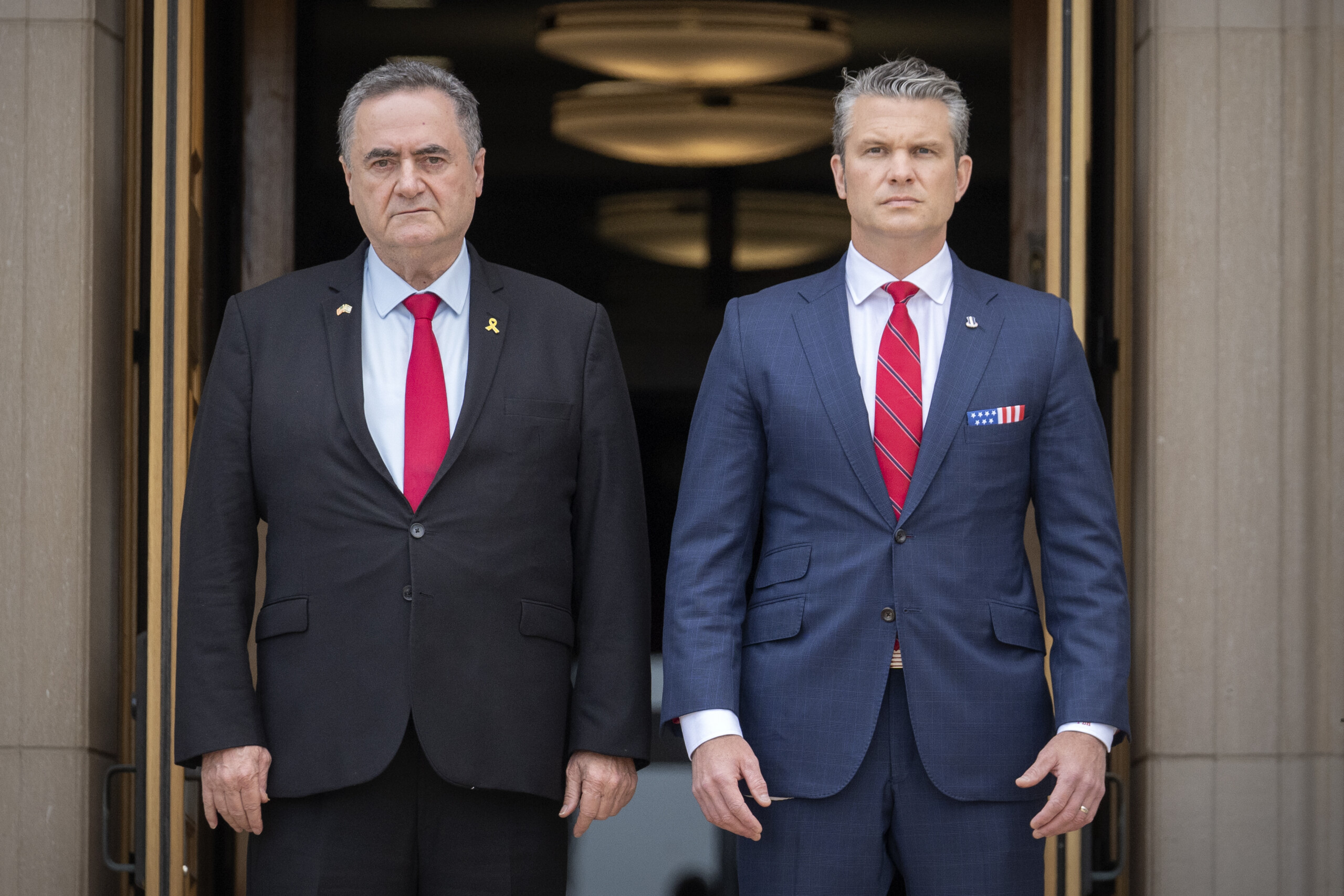 iran hegseth hears from katz go all the way the usa are with you scaled