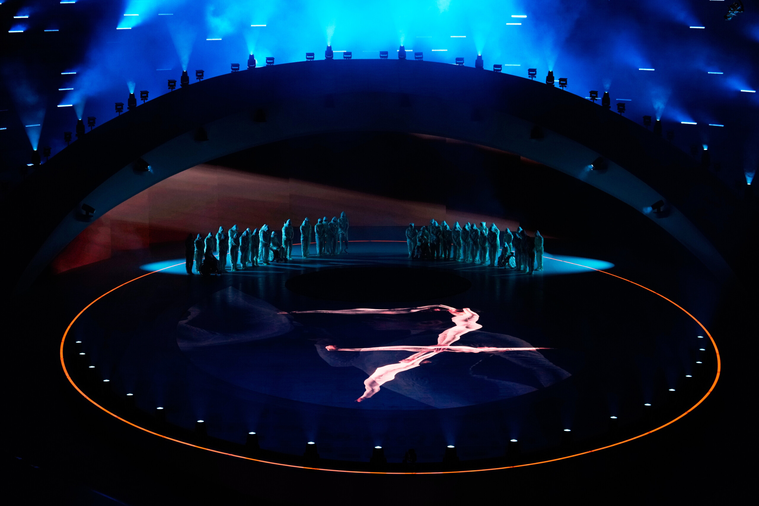 paralympics opening ceremony mattarella stands for italys entrance scaled