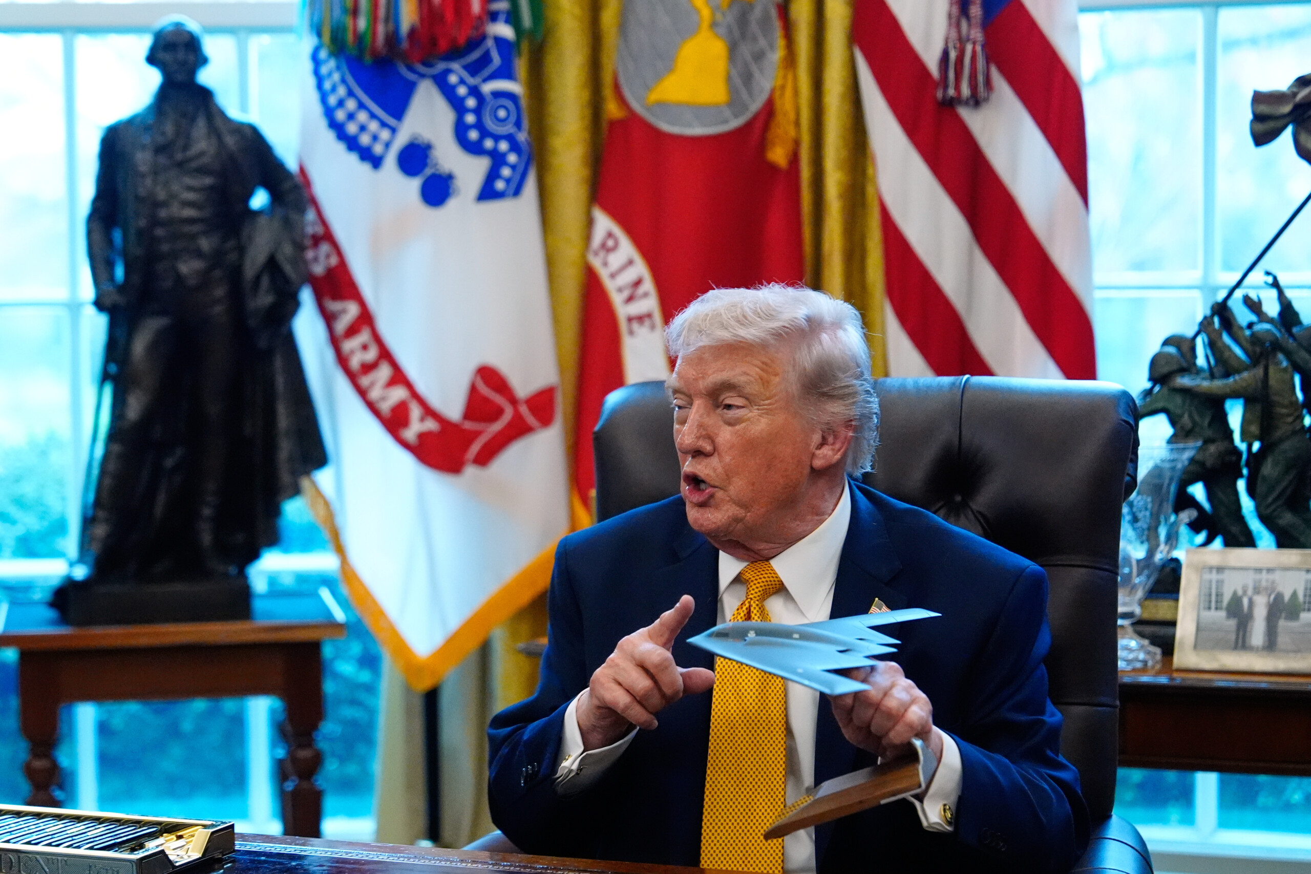 iran trump we are overwhelmingly winning the war it wont take long scaled