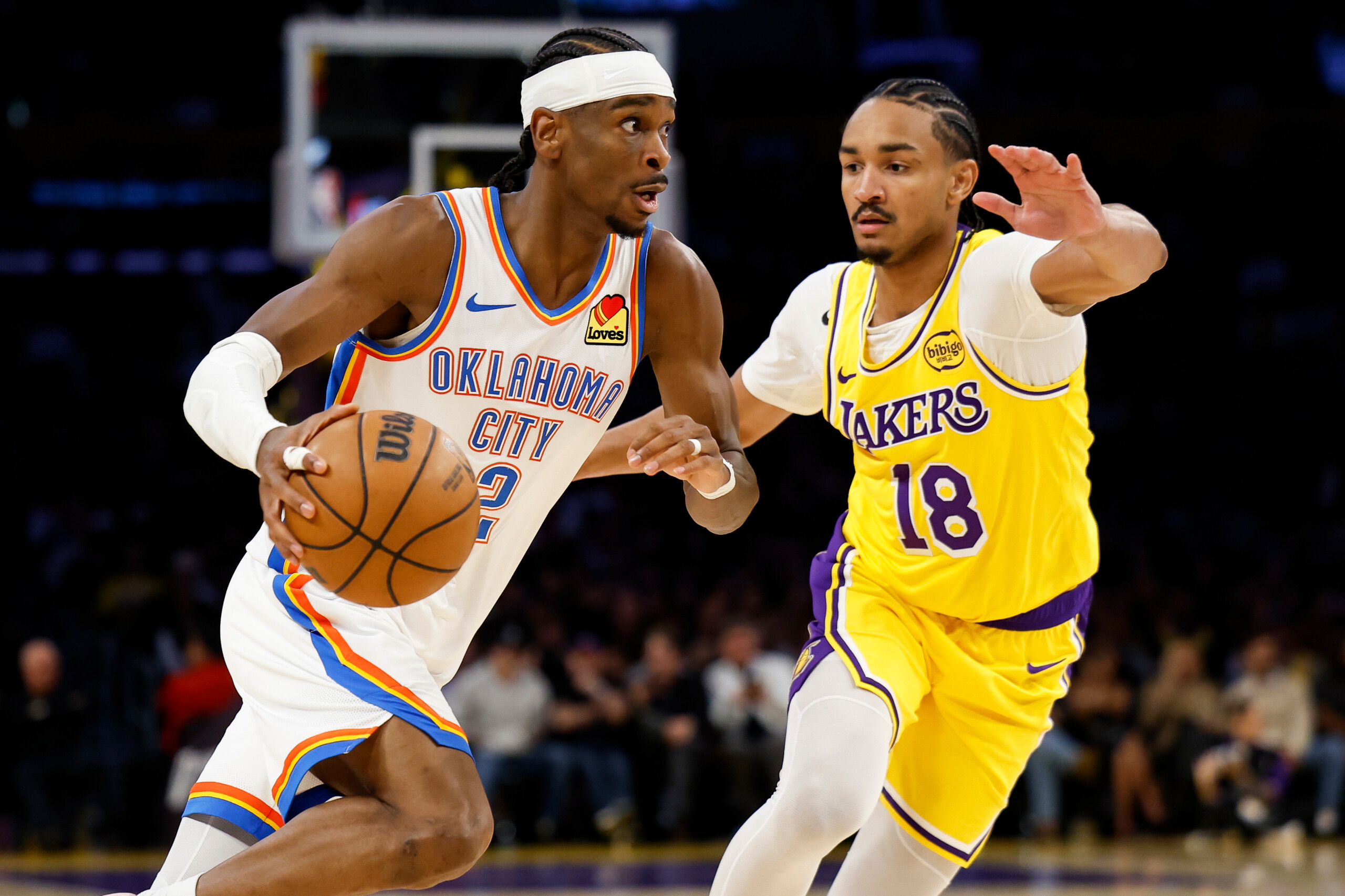 nba lakers lose to oklahoma even without lebron james who rested scaled