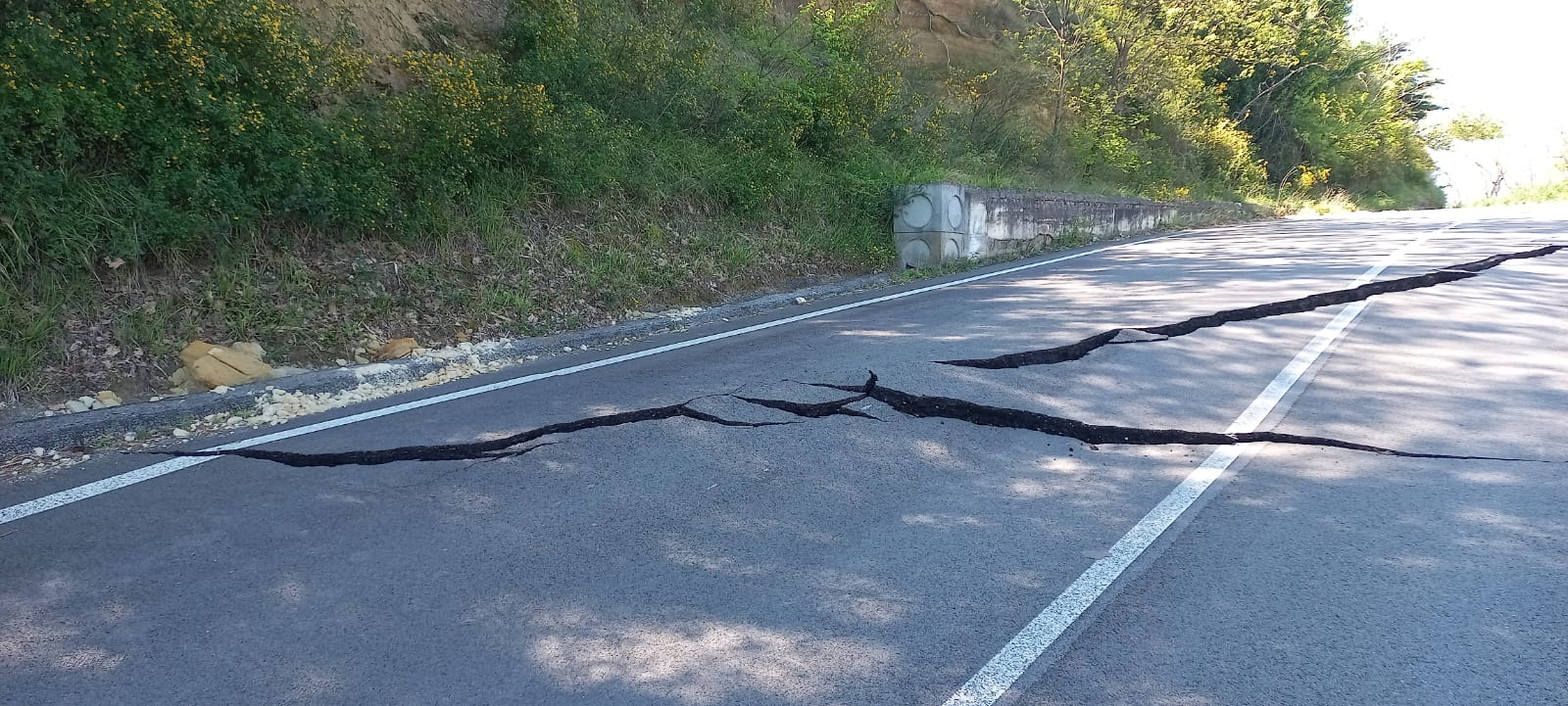 bad weather a14 reopened between poggio imperiale and vasto sud following the petacciato landslide