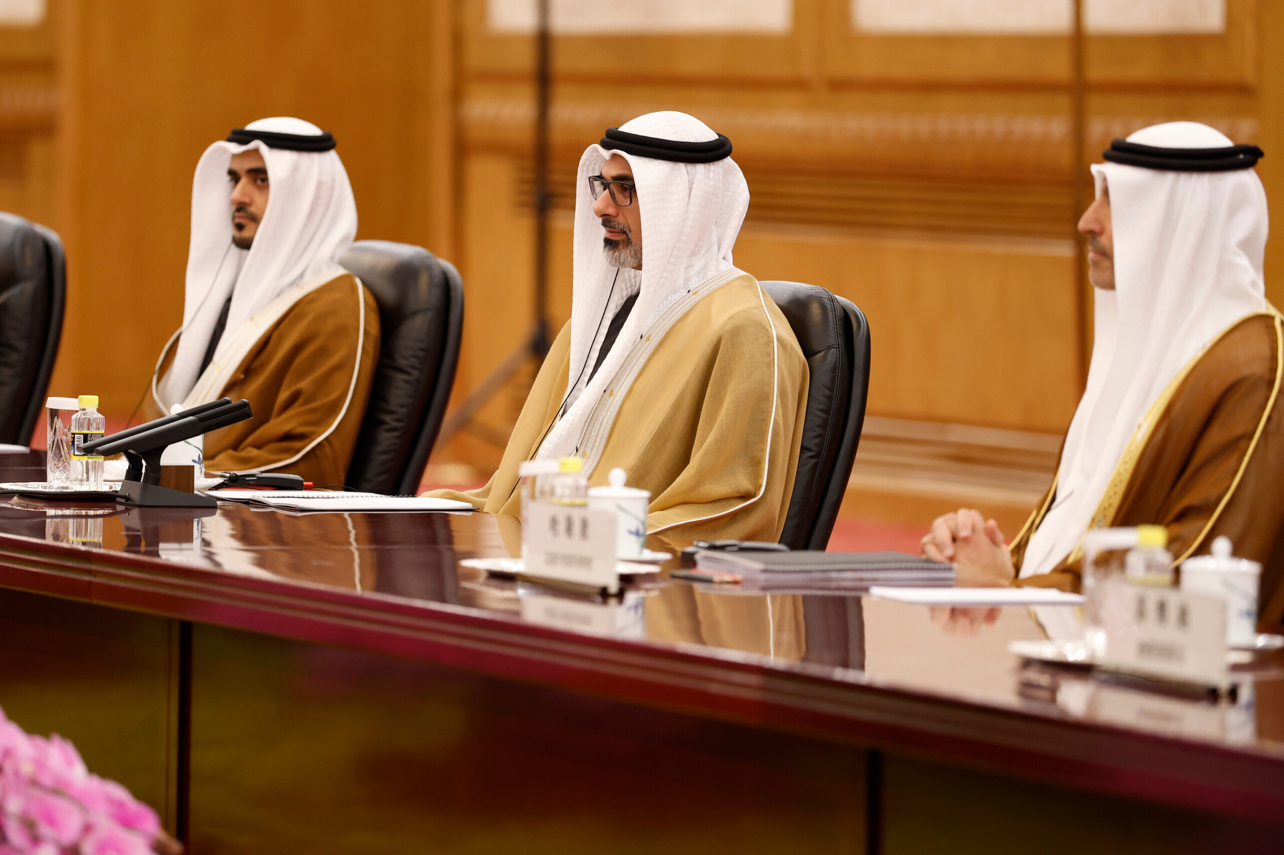 iran xi meets emirati prince bin zayed in china presents four point peace plan scaled