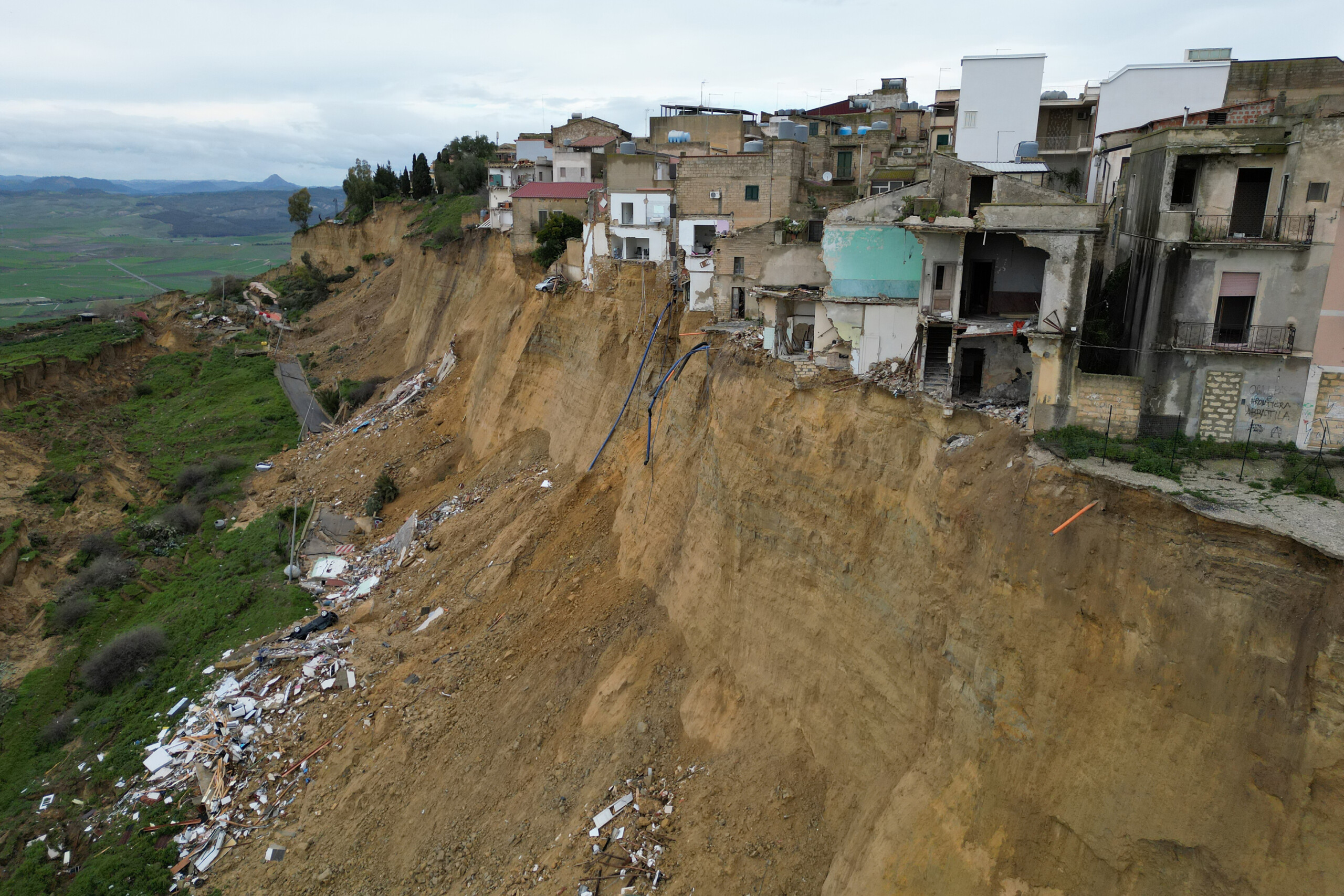 niscemi 13 people under investigation over landslide including the last four presidents of the sicilian regional government scaled