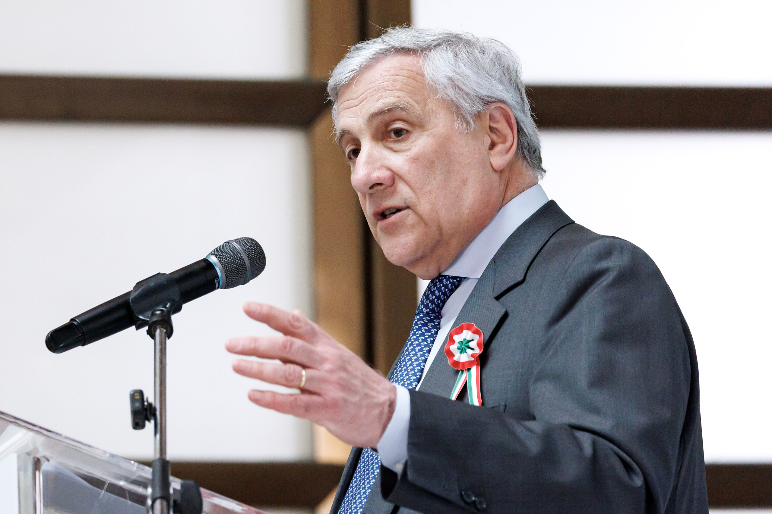 tajani trump meloni is courageous he has always said what he thinks scaled