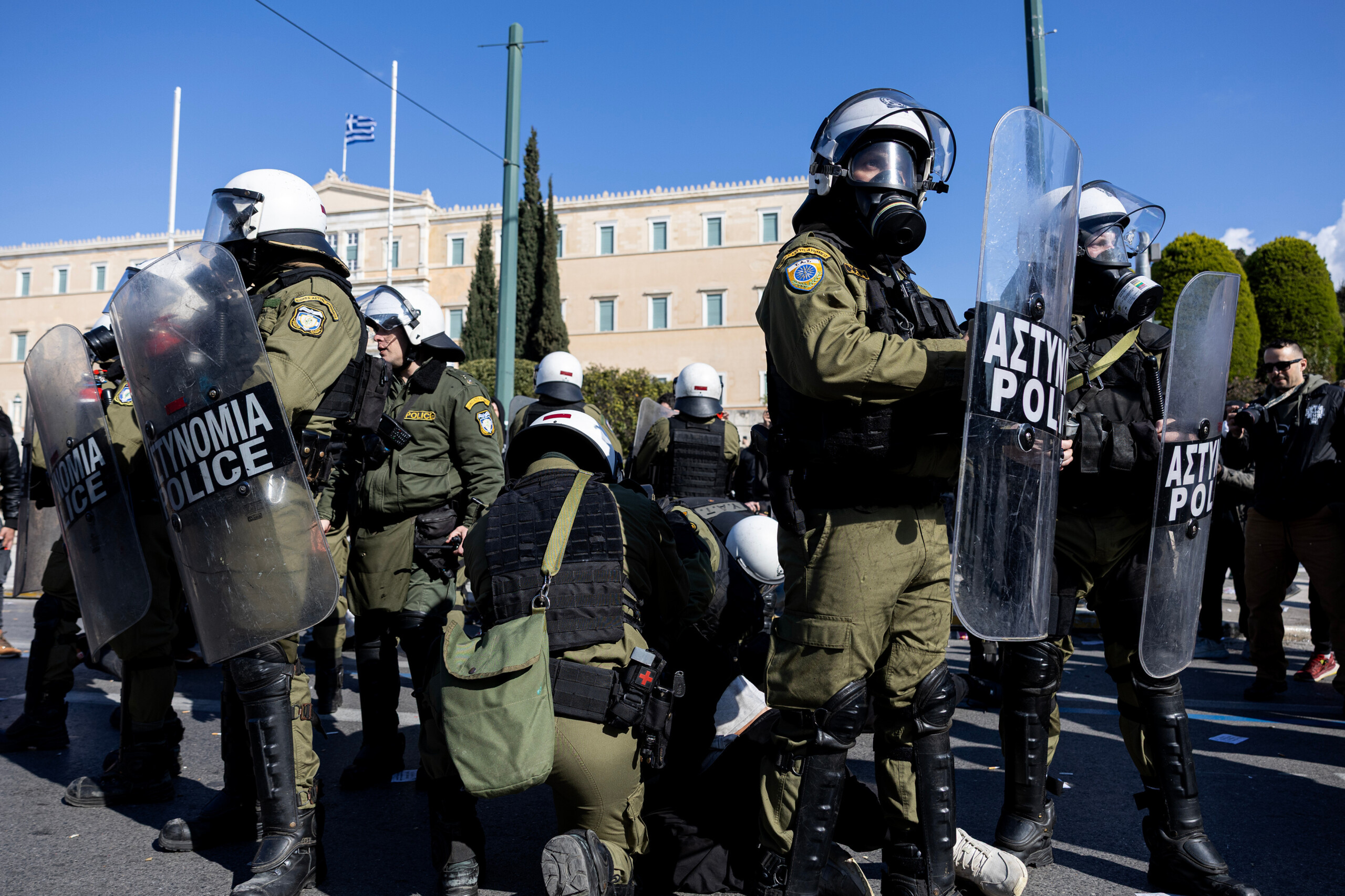 greece man opens fire at social security office in athens leaving several people injured scaled