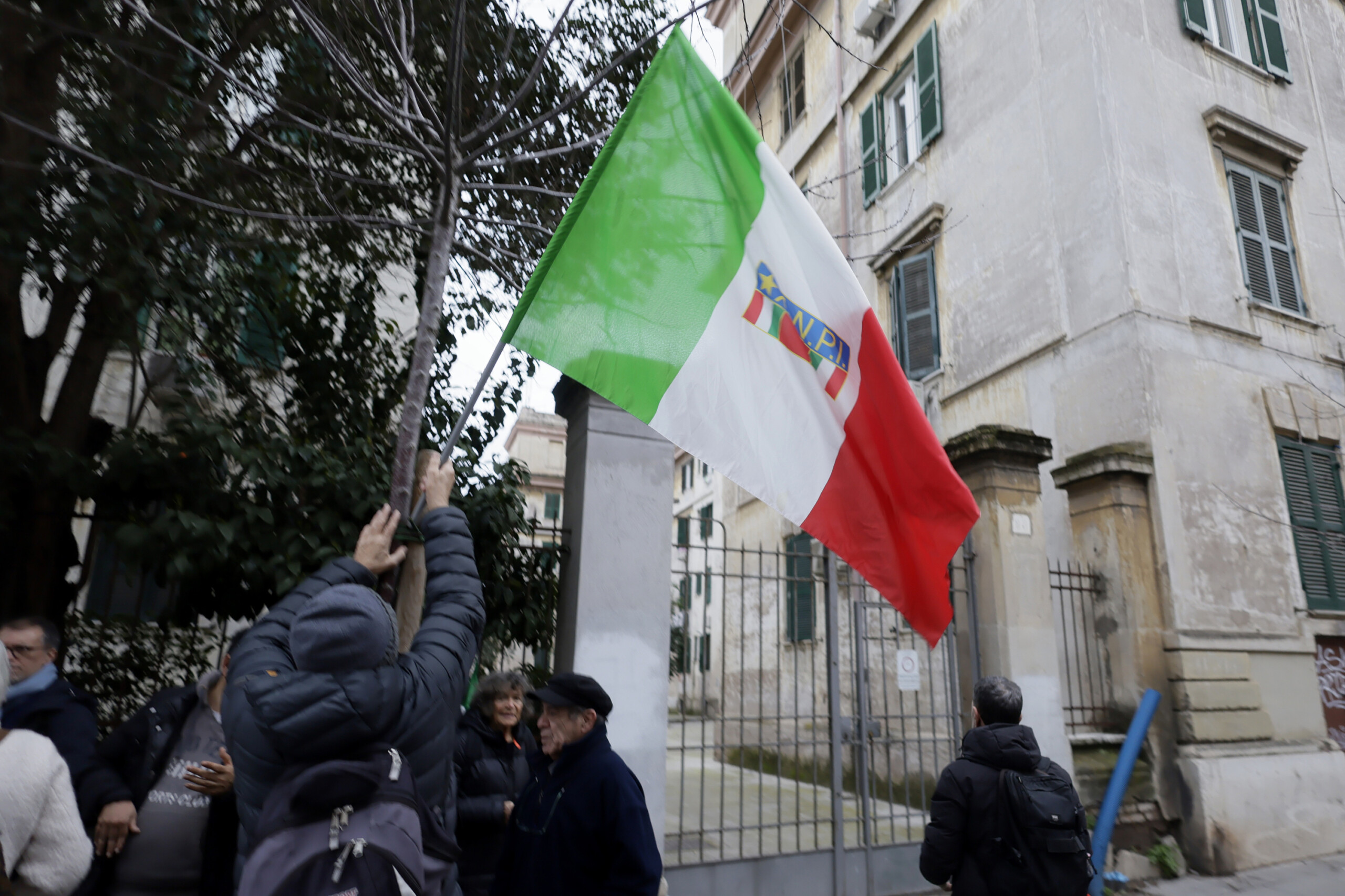 25 april anpi rome we will not be intimidated by violence scaled