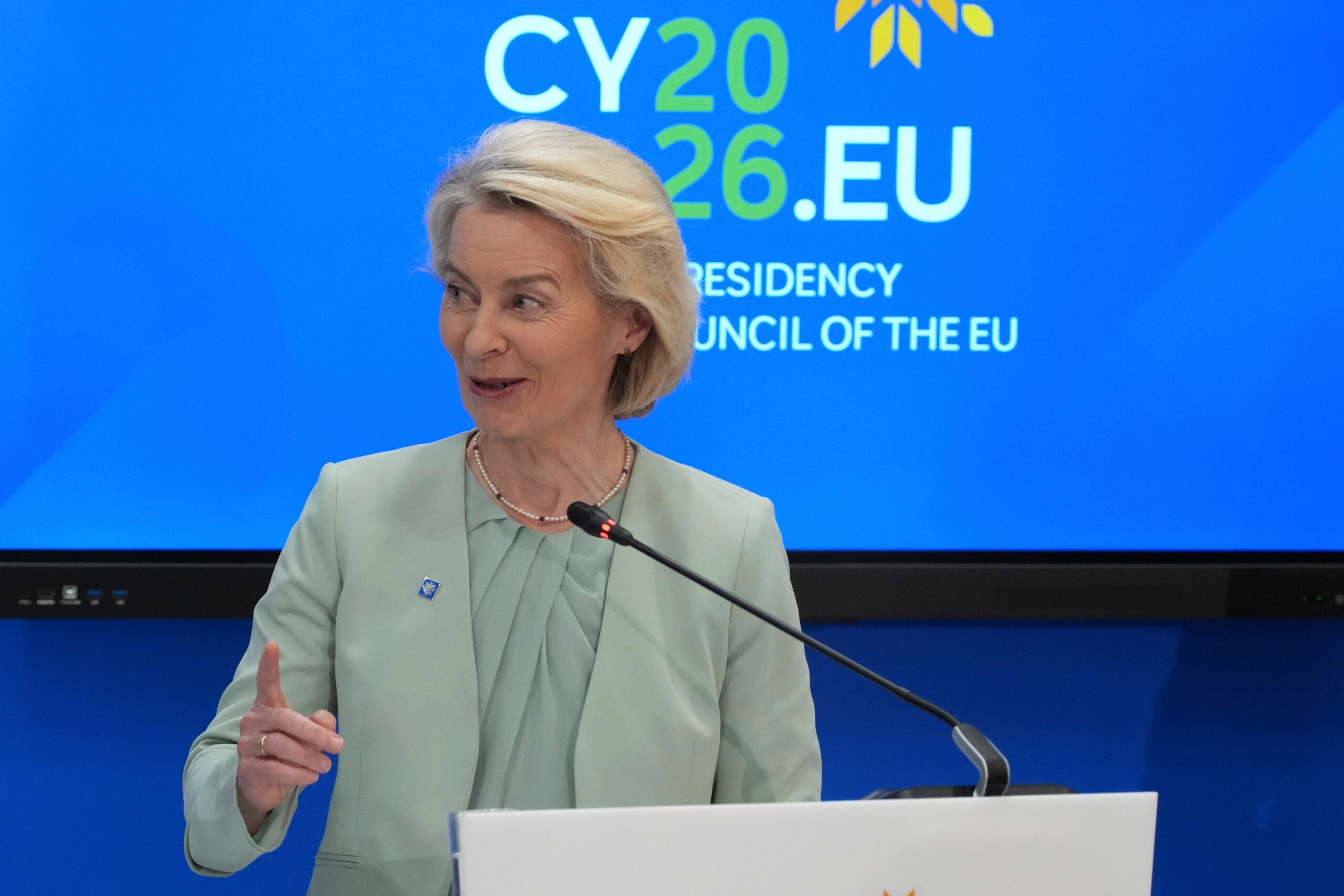 eu von der leyen use the e95 billion available for the energy transition scaled
