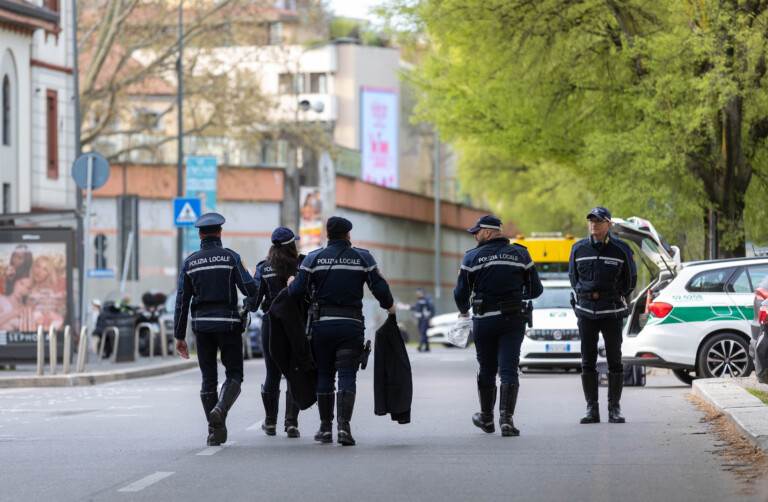 milan collision with concrete pillar leaves two young people dead