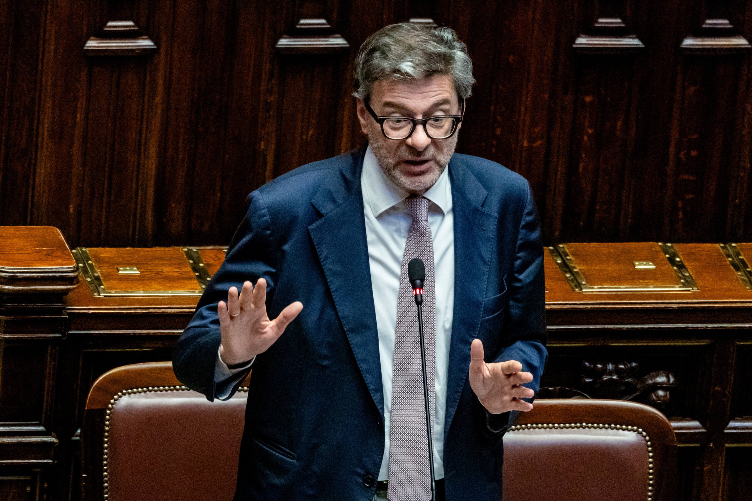 public finances giorgetti ready to support household incomes and business liquidity scaled
