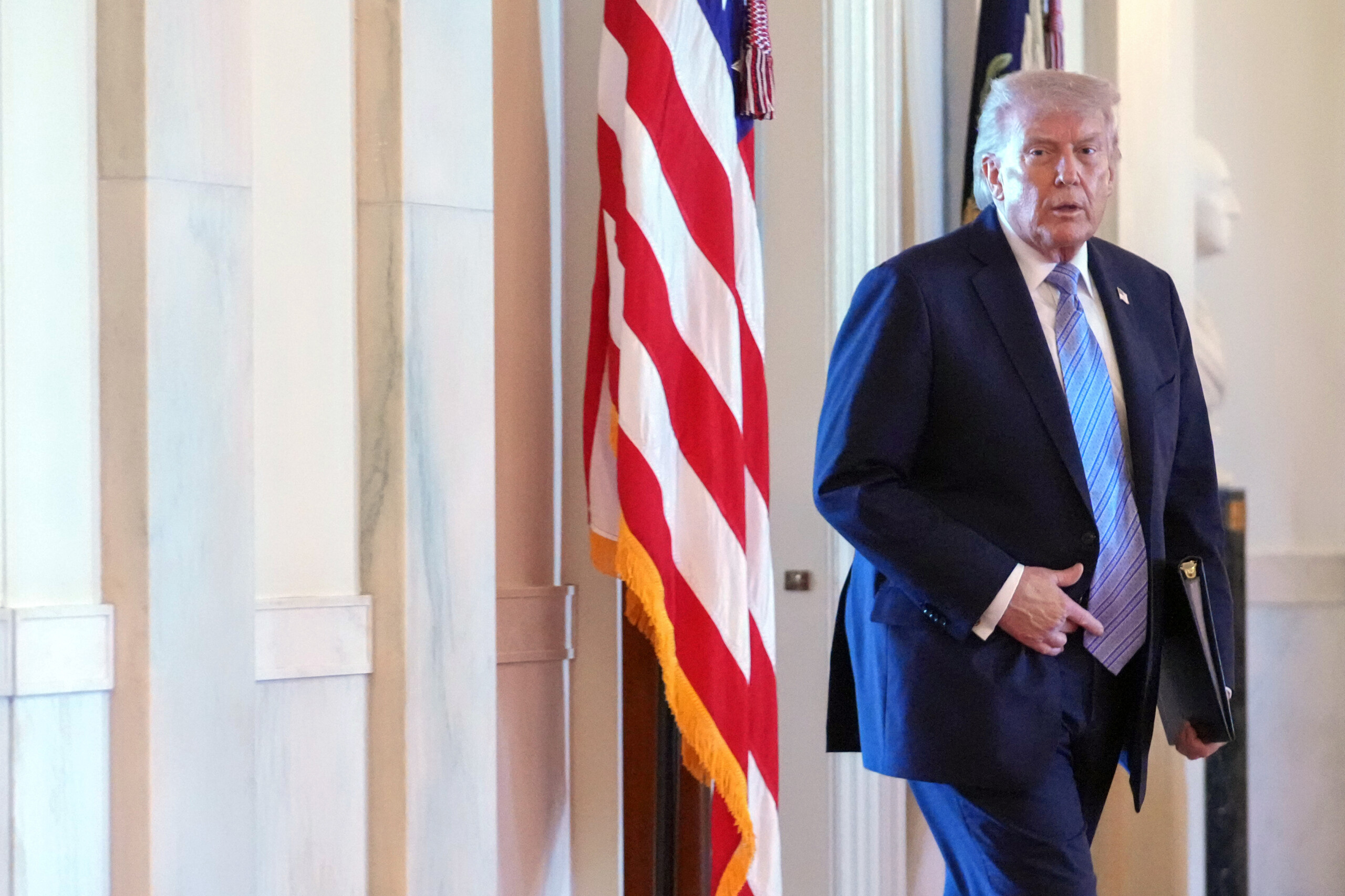 iran trump announces suspension of project freedom for the strait of hormuz scaled