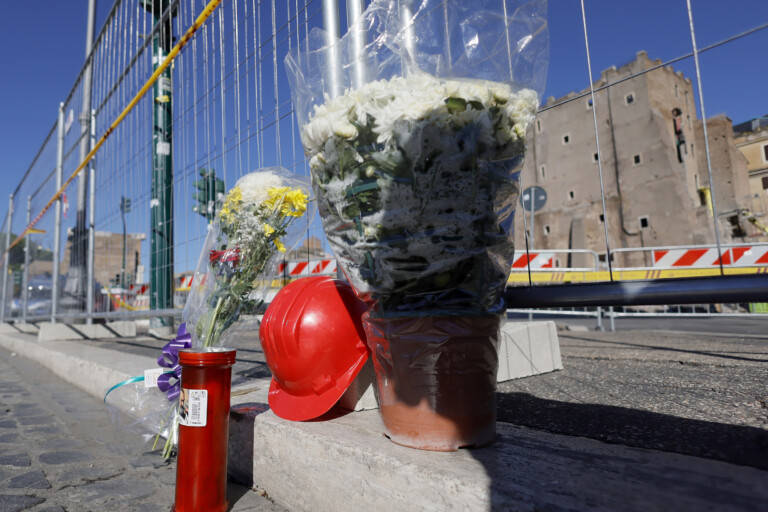 cosenza concrete structure collapses killing a 23 year old worker