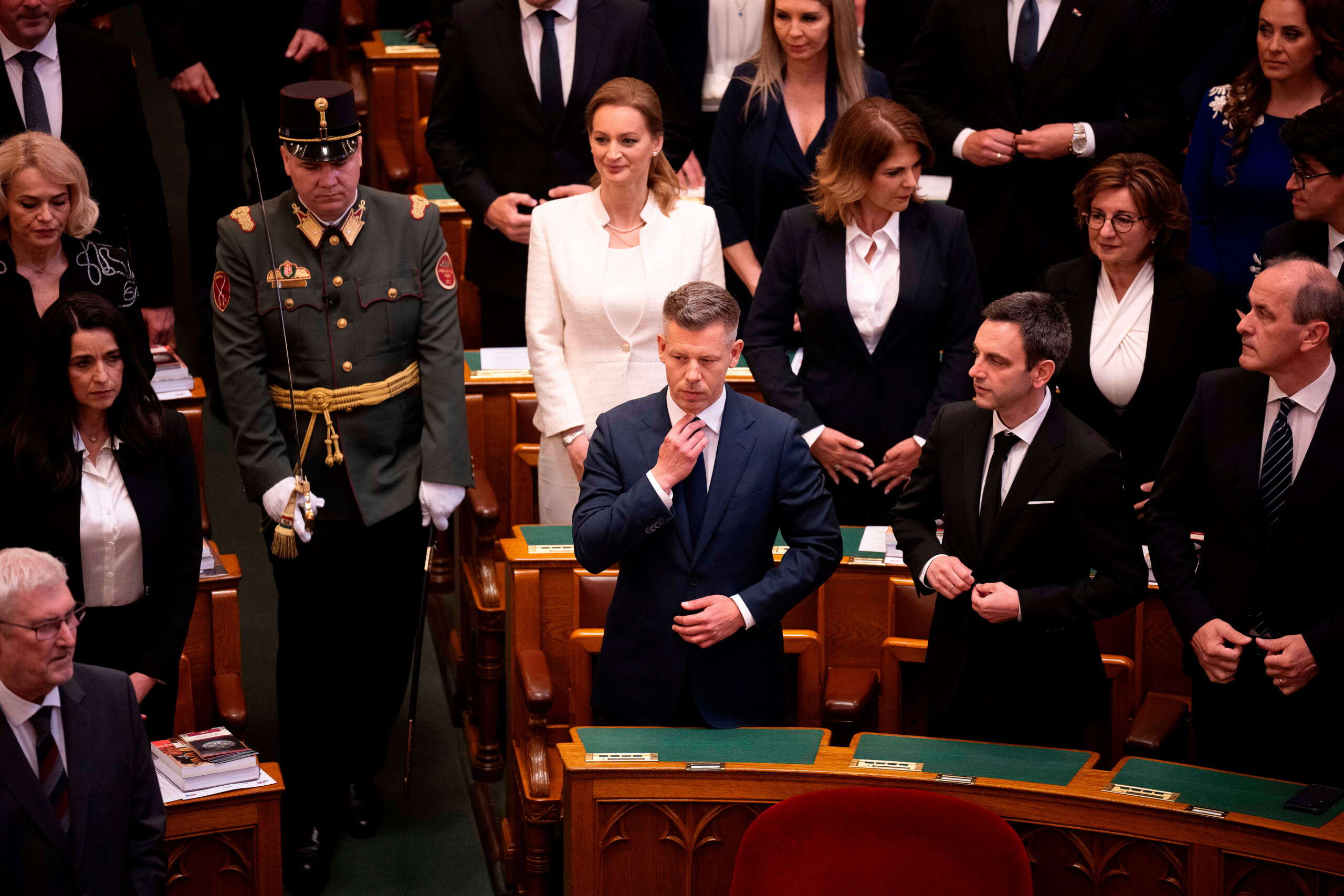 hungary peter magyar is sworn in as the new prime minister scaled