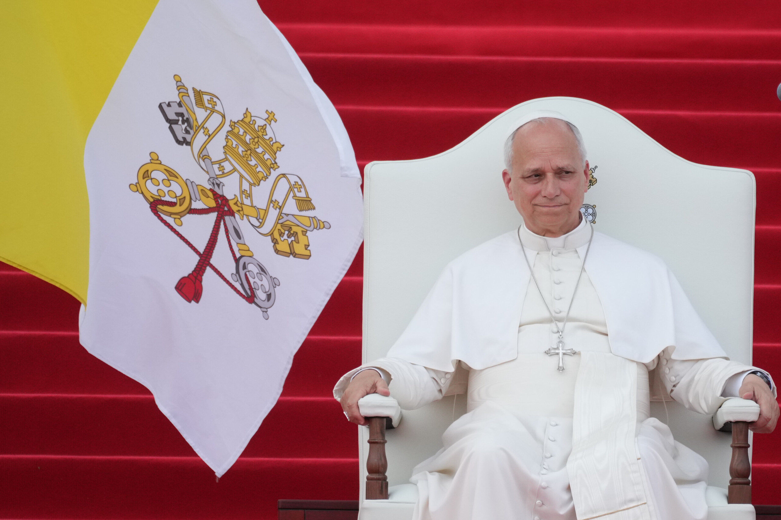 pope leo xiv congratulates inter players be an example to young people scaled