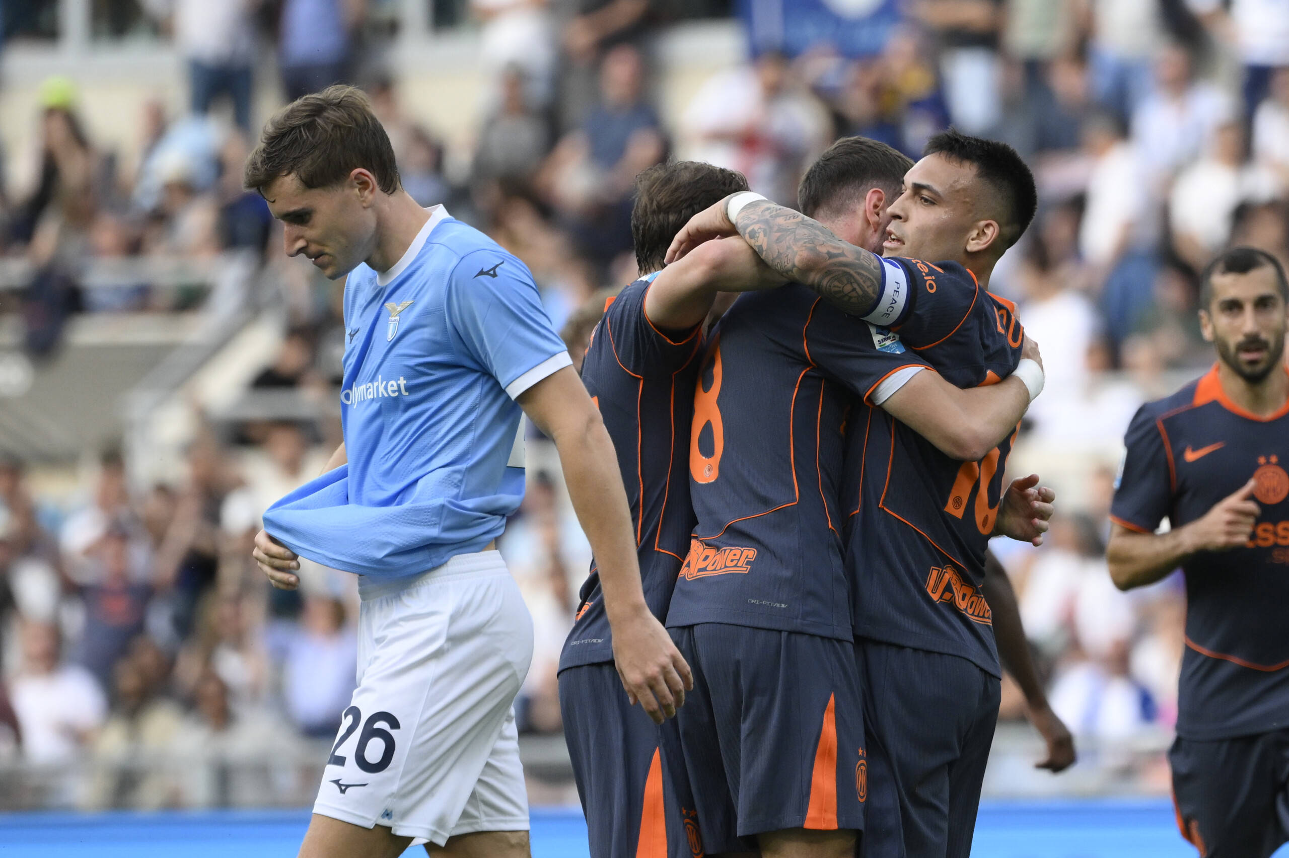 serie a lazio inter 0 3 romagnoli sent off for the biancocelesti scaled