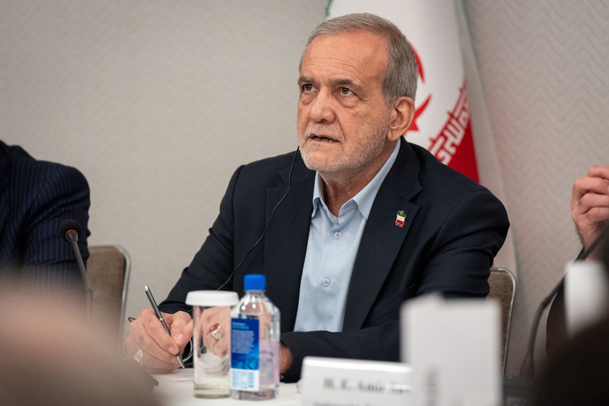 iran pezeshkian negotiating does not mean surrendering we are defending national interests scaled