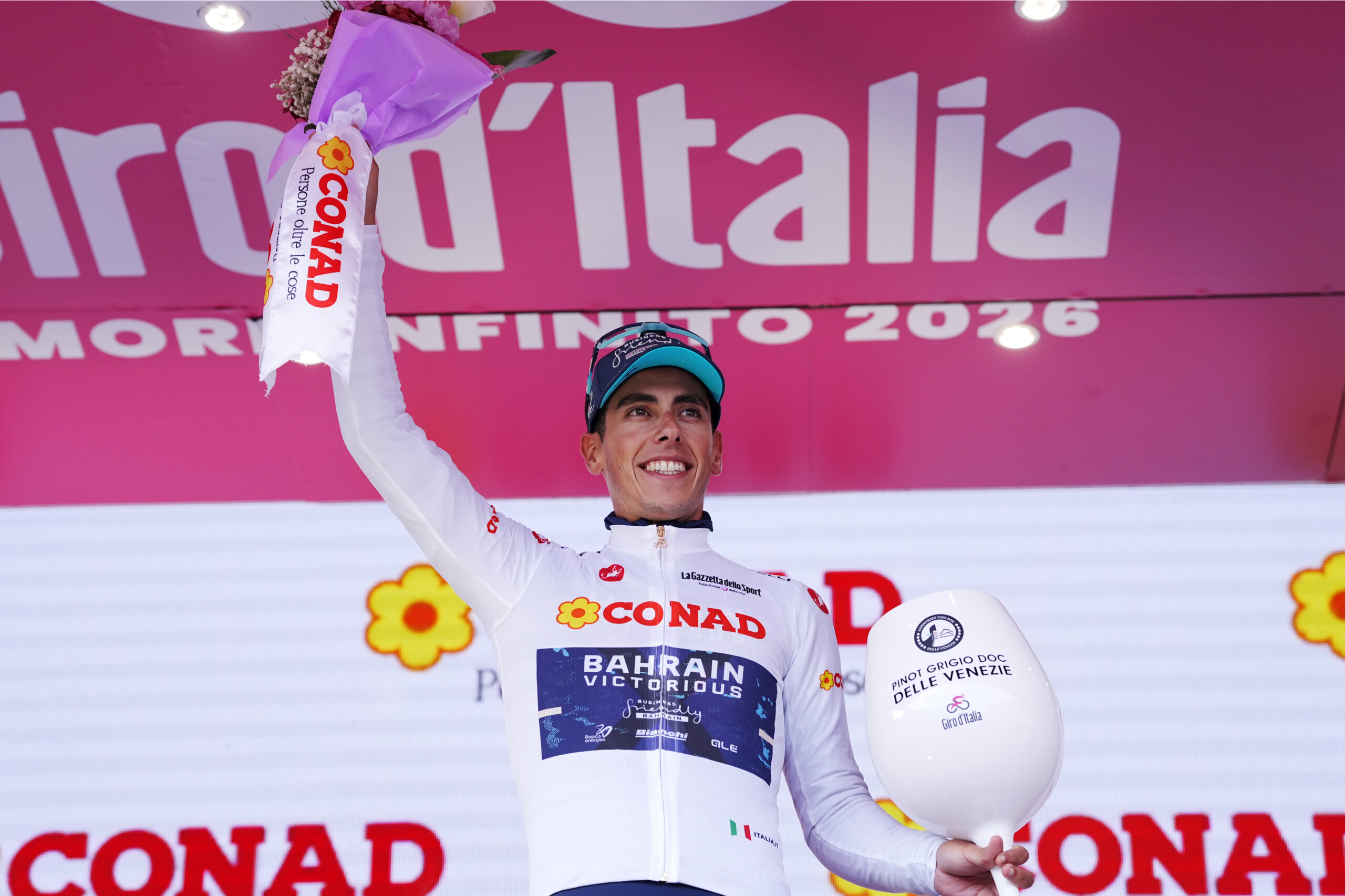 giro ditalia portugals eulalio retains the conad white jersey scaled
