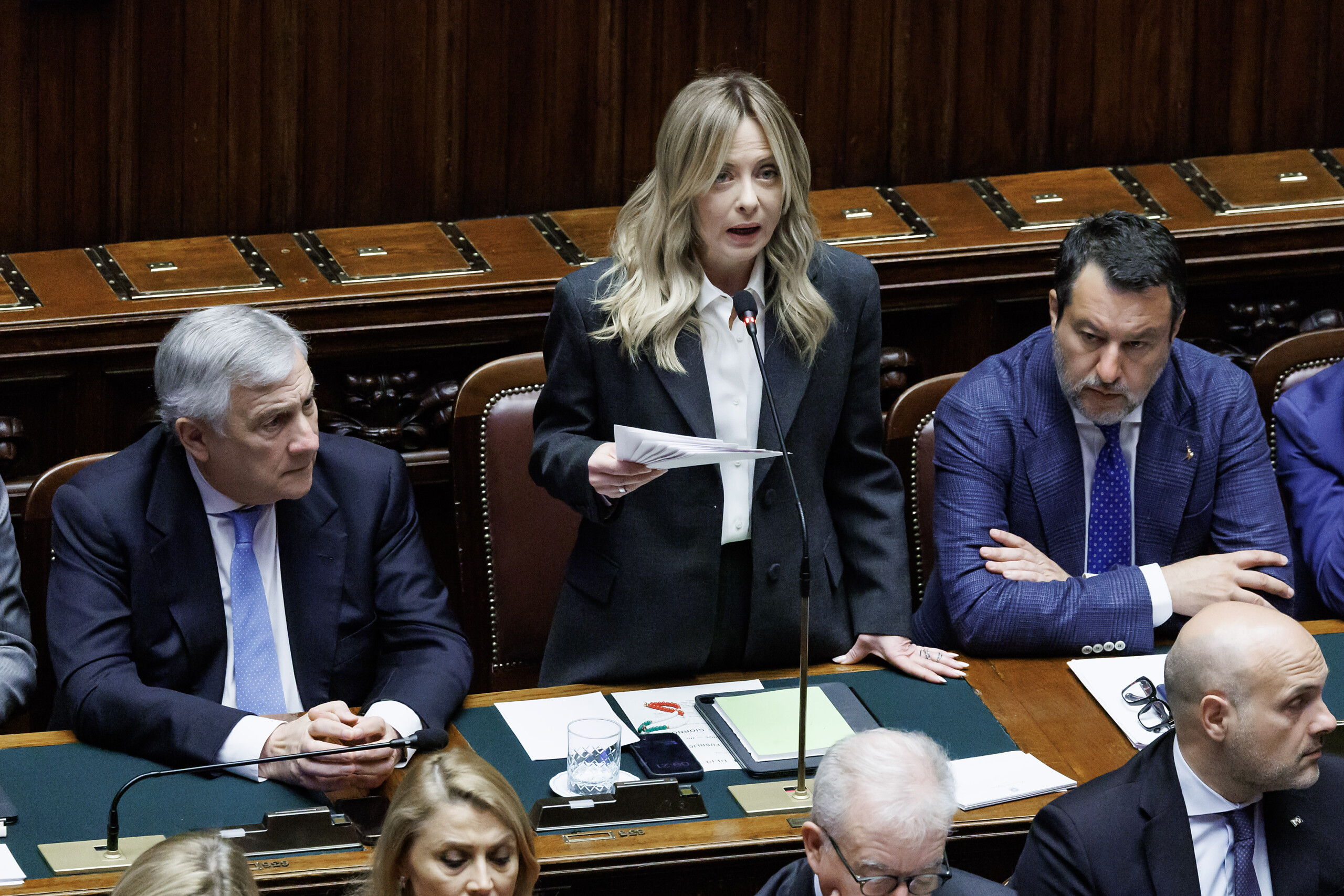 Government: meeting between Meloni, Salvini and Tajani ahead of the Council of Ministers 1 government meeting between meloni salvini and tajani ahead of the council of ministers scaled
