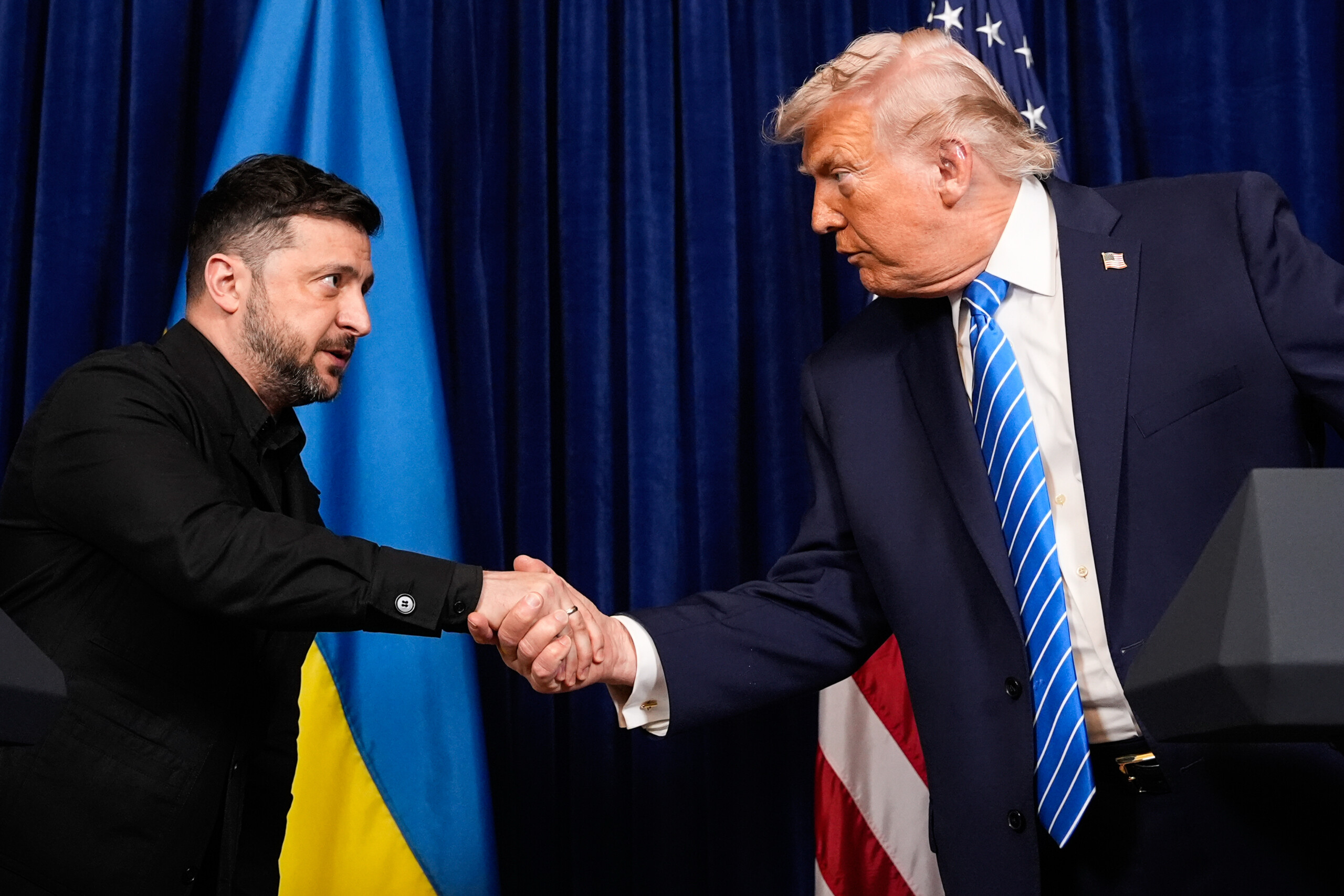 ukraine zelensky has written a letter to trump regarding the shortage of air defence systems scaled
