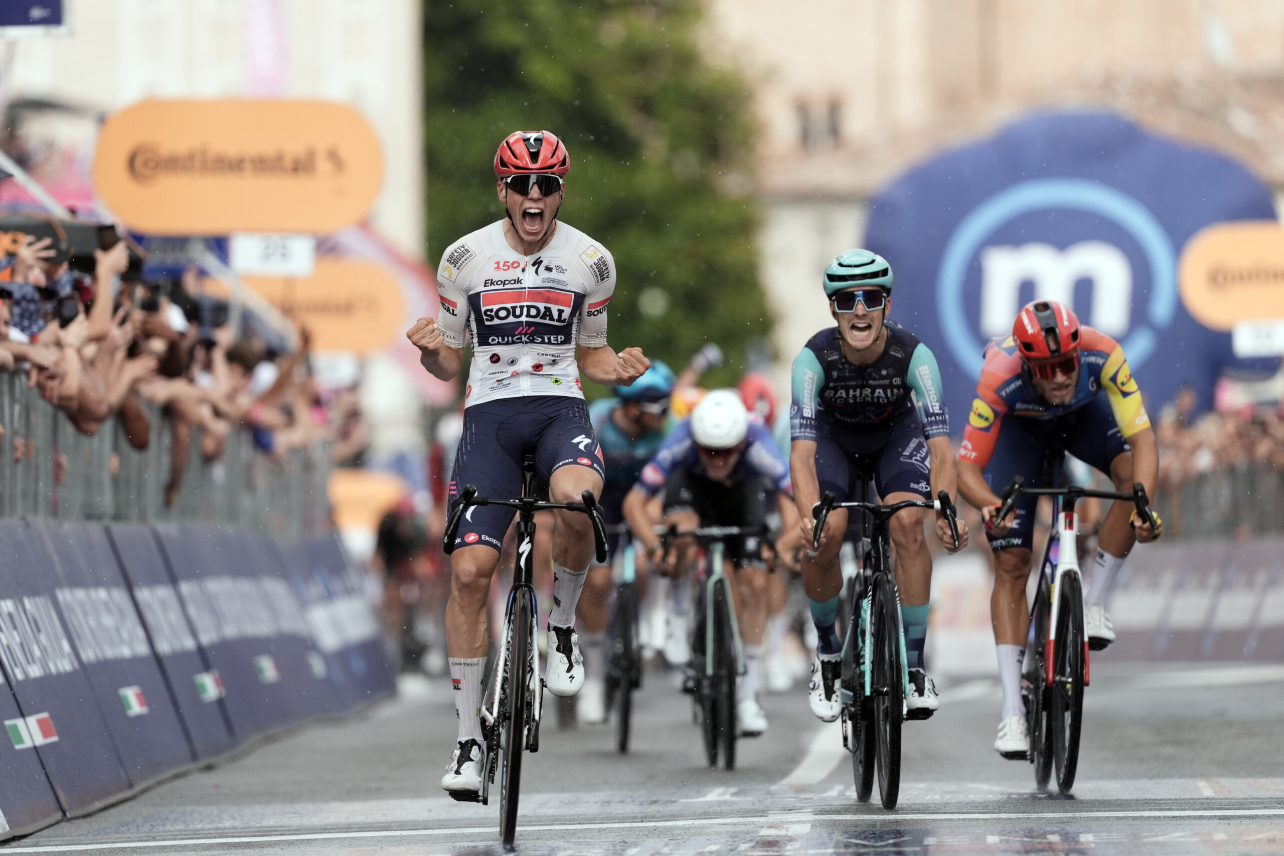 giro ditalia magnier wins stage 18 vingegaard retains the pink jersey scaled
