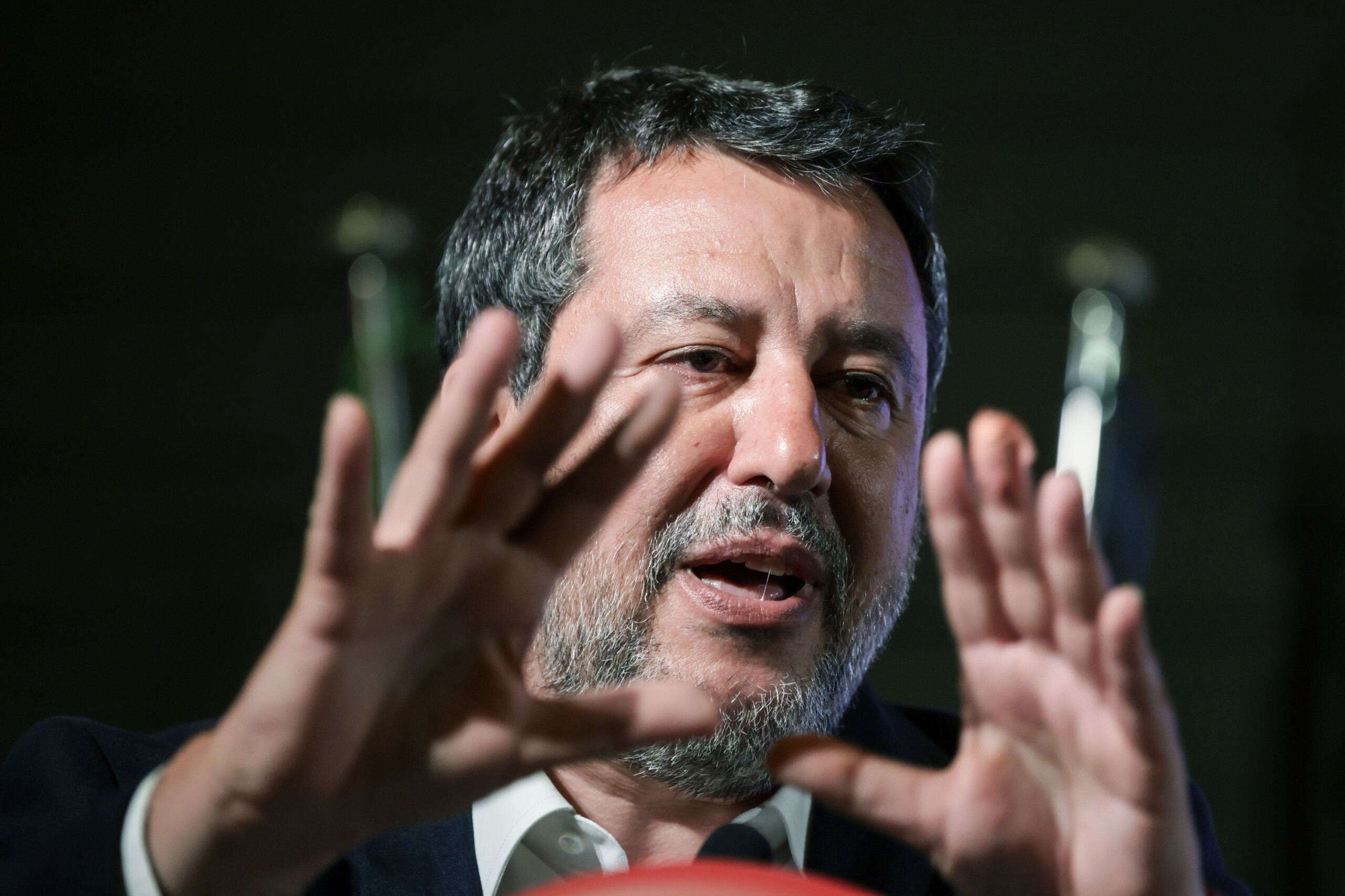 mafia salvini the dismissal of the case against berlusconi shows that certain sections of the left are driven by hatred scaled